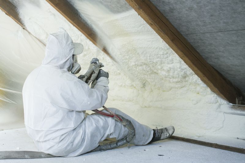 Applying Spray Foam