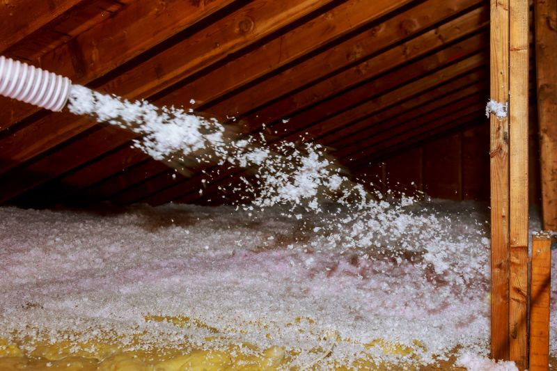 Blown-in Insulation Installation